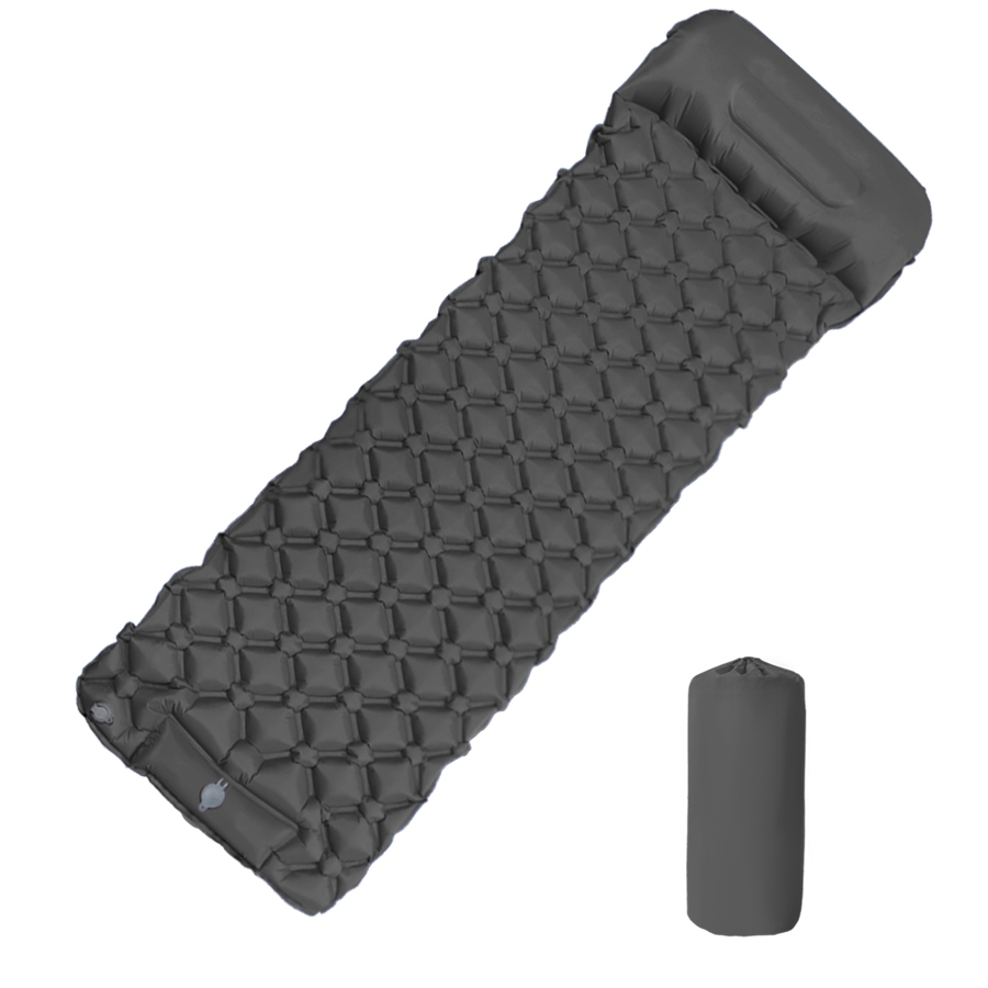 Outdoor In Camping - 190*60cm Outdoor Camping Inflatable Mattress Sleeping