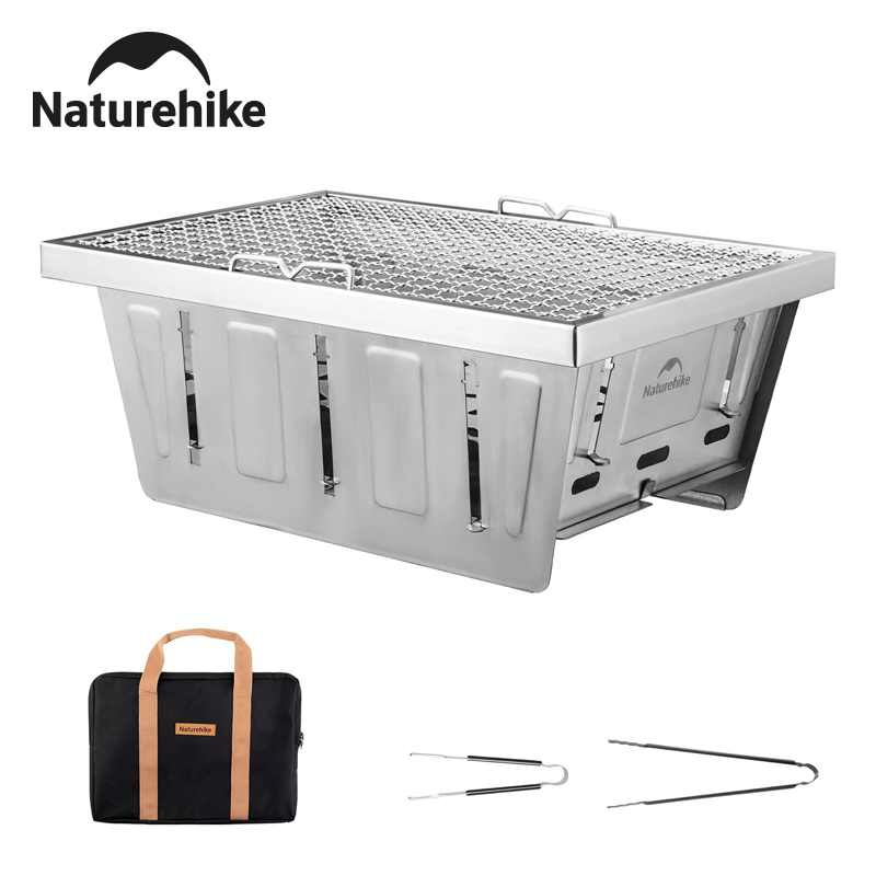 Outdoor Camping Cooking Table - Naturehike Camping Charcoal Grill for IGT