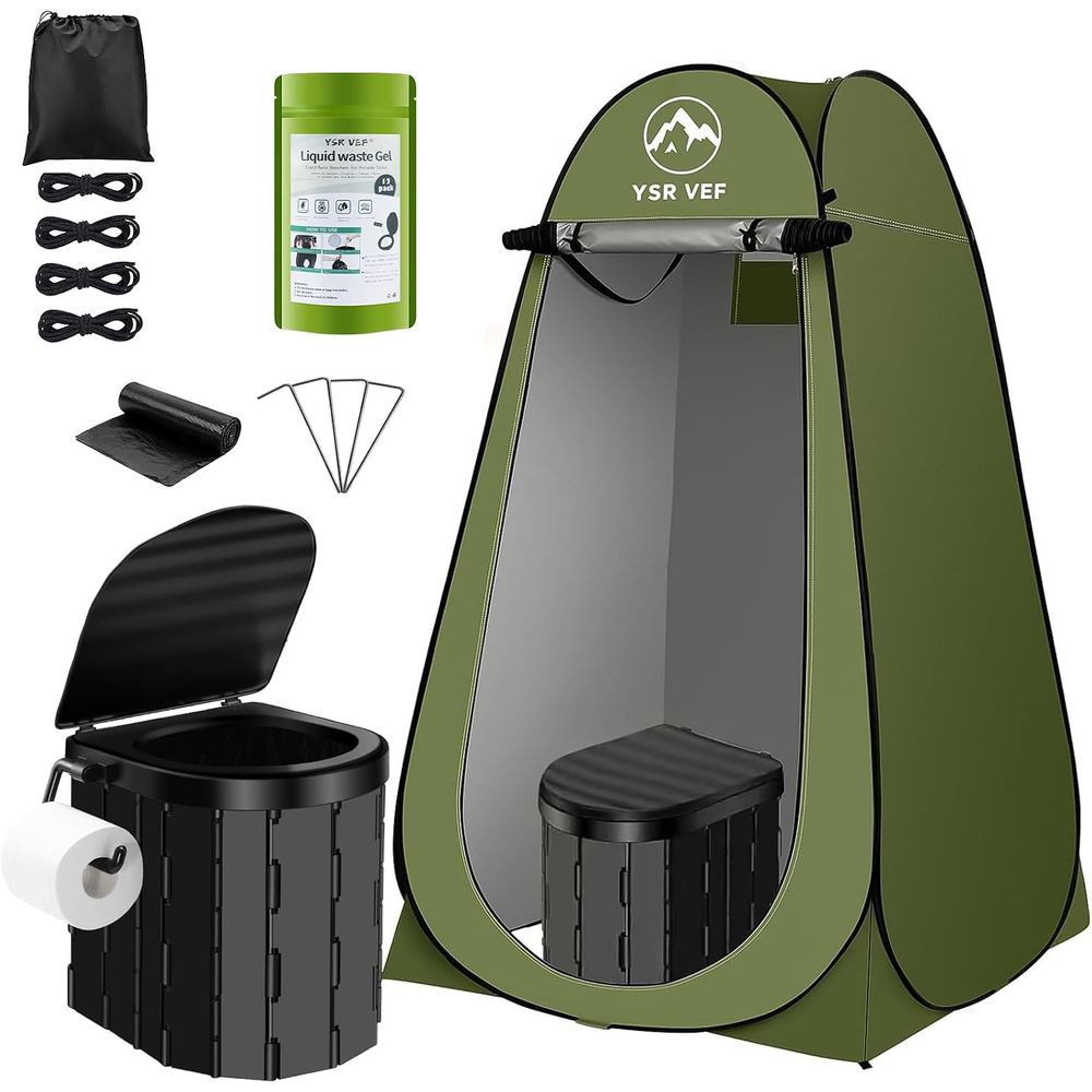 Outdoor In Camping - Portable Toilet Kit, Camping Toilet with