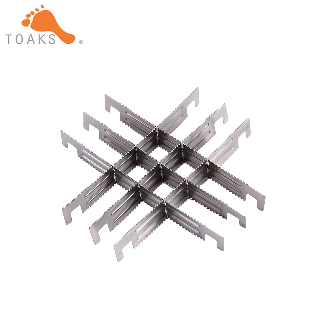 Outdoor Camping Stove Wood - 2/4/6pcs TOAKS Outdoor Titanium Wood Stove