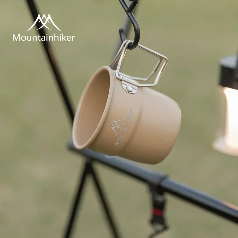 Camp Utensil Set - Aluminum Camping Cup MOUNTAINHIKER Portable Hiking