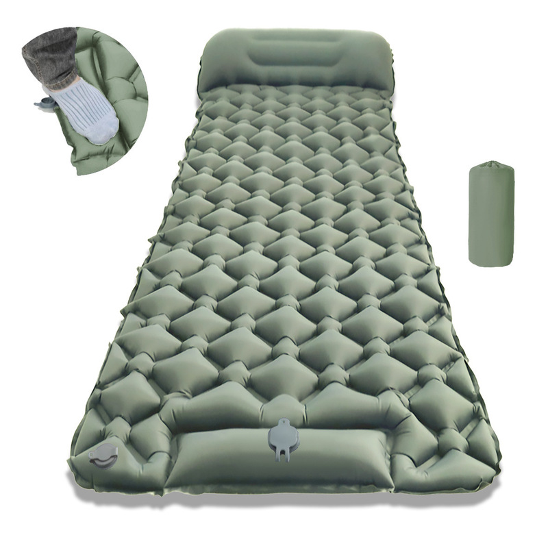 Outdoor Camping Inflatable Tent - Auto Inflatable Foot Press Camping Mat