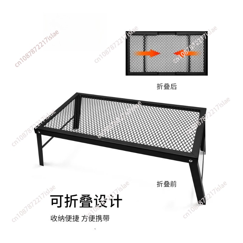 Outdoor Camping Activities - Portable Ultra Light Metal Folding Table