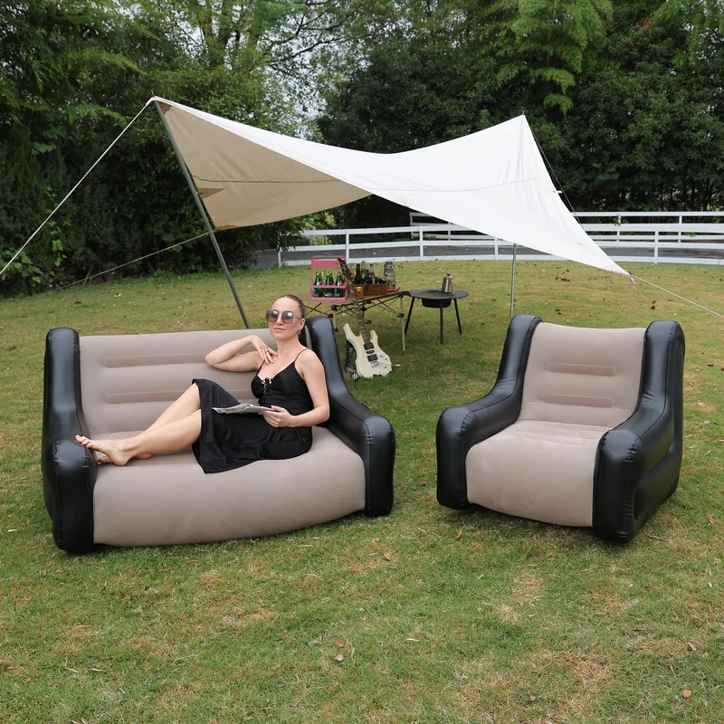 Air Mattress Inflatable Sofa D - Outdoor Camping Inflatable Tent 评论和价格