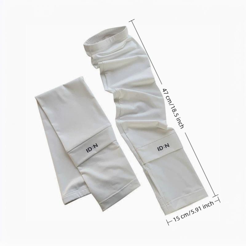 1 Pair Anti-UV Ice Arm Sleeves - Outdoor Camping Activities 评论和价格