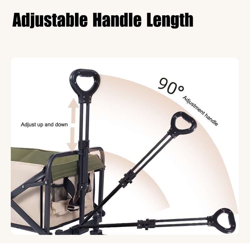 Trolley Black  Red Adjustable  - Outdoor Camping Trolley 评论和价格
