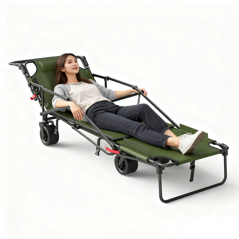 Foldable Camping Wagon with Ta - Outdoor Camping Trolley 评论和价格