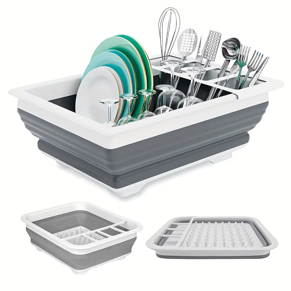 Collapsible Dish Drying Rack w - Outdoor Camping Van 评论和价格