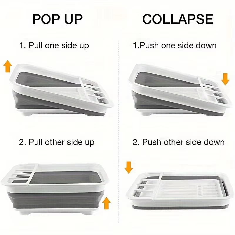 Collapsible Dish Drying Rack w - Outdoor Camping Van 评论和价格