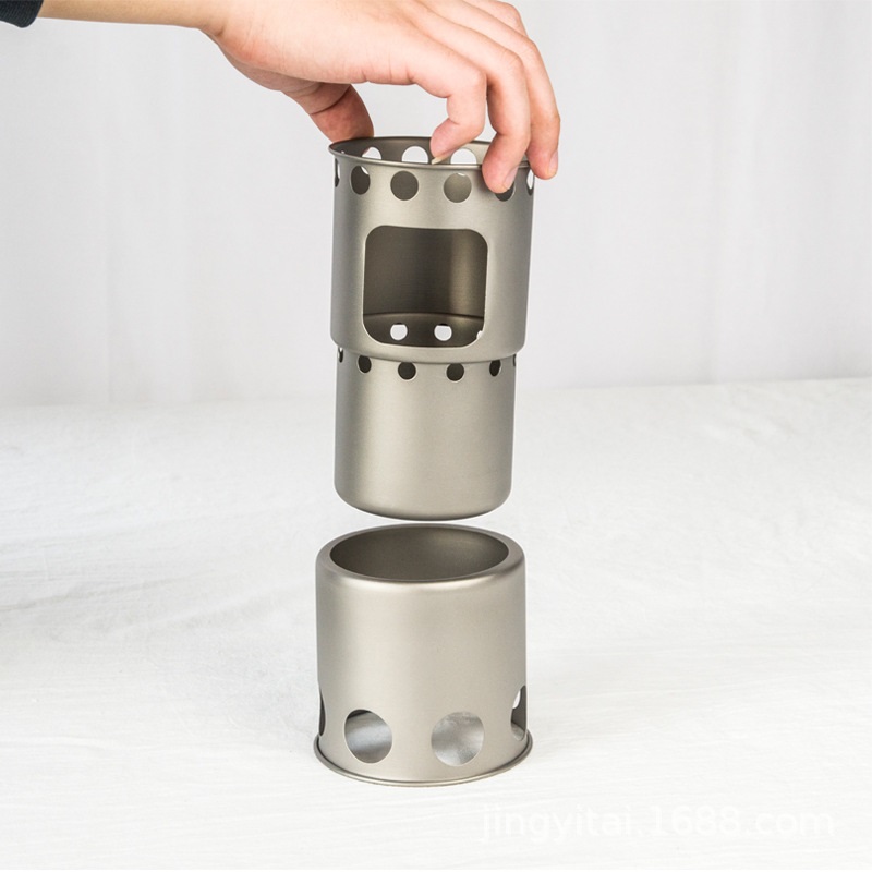 Camping Small Titanium Wood St - Outdoor Camping Stove Wood 评论和价格
