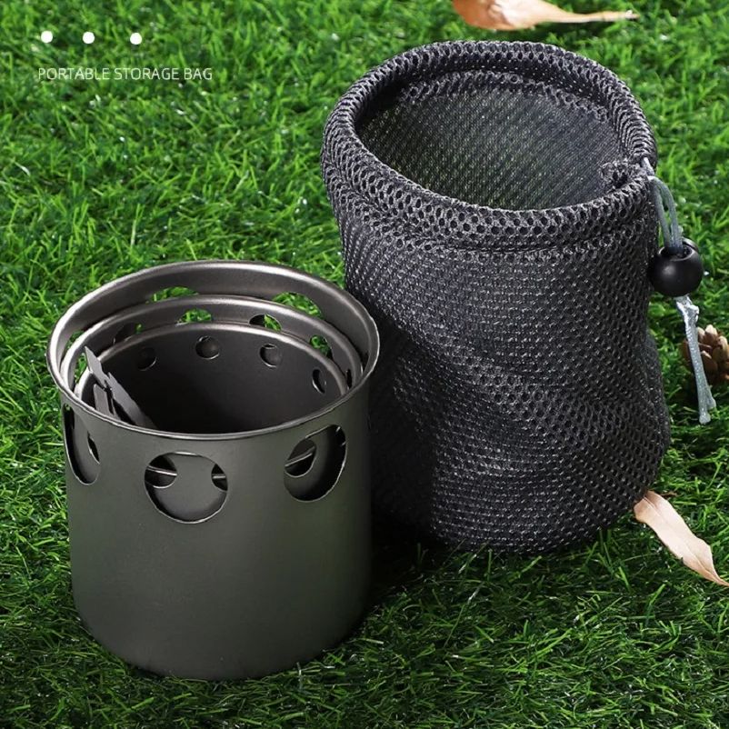 Camping Small Titanium Wood St - Outdoor Camping Stove Wood 评论和价格