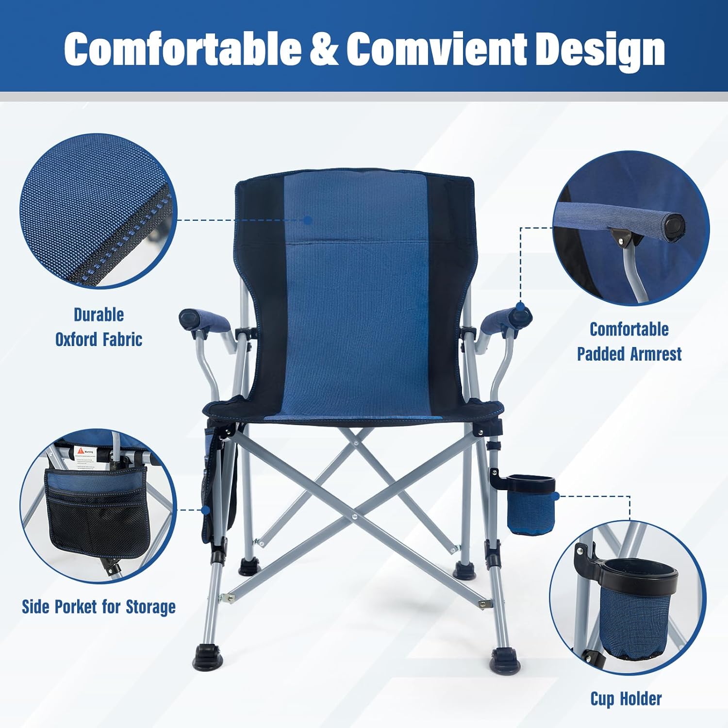 Factory Wholesale Outdoor Port - Outdoor Camping Chairs Folding 评论和价格
