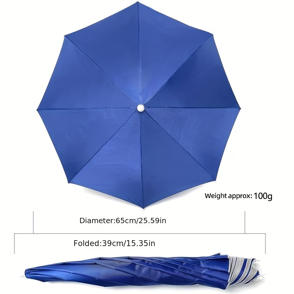 Elastic Headband Umbrella Hat, - Outdoor Camping Hat 评论和价格