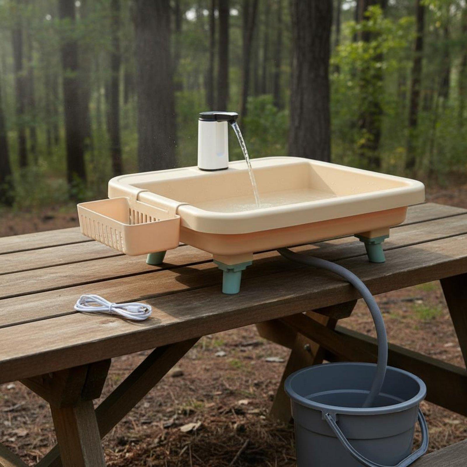 Outdoor Camping Washbasin Port - Outdoor In Camping 评论和价格