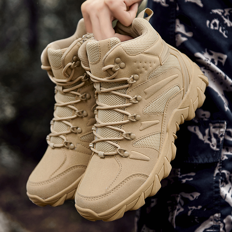 Desert Combat Training Boots M - Outdoor Camping In Winter 评论和价格
