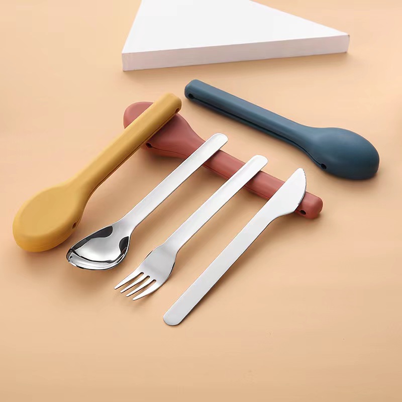 3-Piece Portable Flatware Pock - Camp Utensil Set 评论和价格