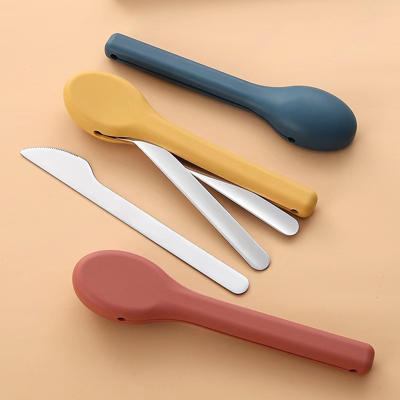 3-Piece Portable Flatware Pock - Camp Utensil Set 评论和价格