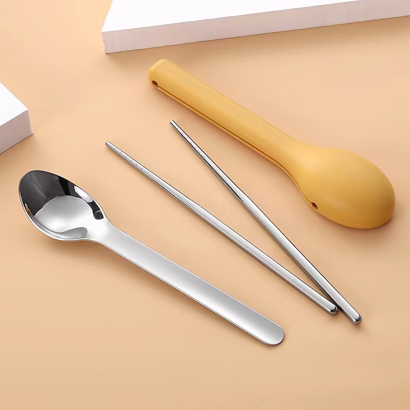 3-Piece Portable Flatware Pock - Camp Utensil Set 评论和价格