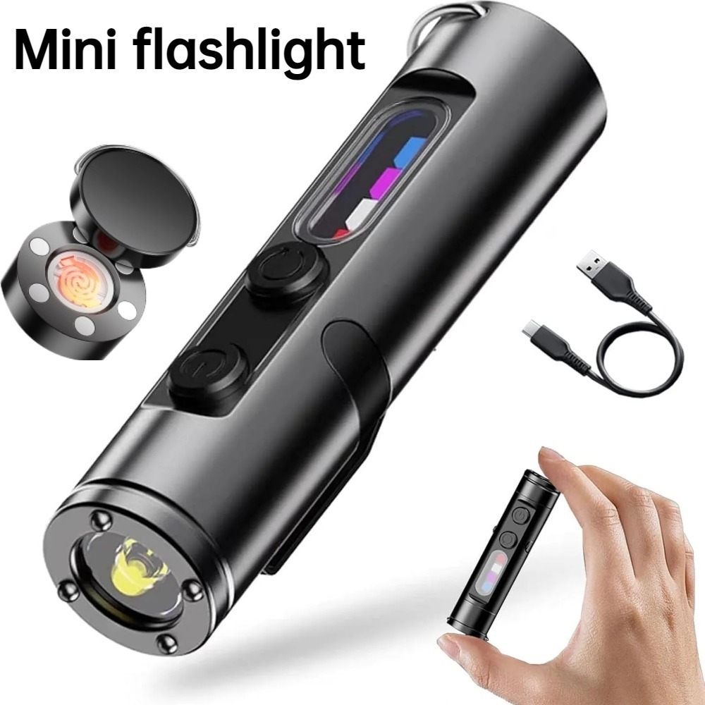 Mini Outdoor Flashlight Type C - Outdoor Camping Hat 评论和价格
