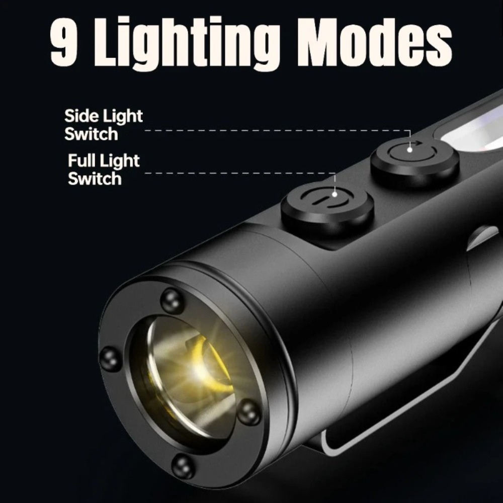 Mini Outdoor Flashlight Type C - Outdoor Camping Hat 评论和价格