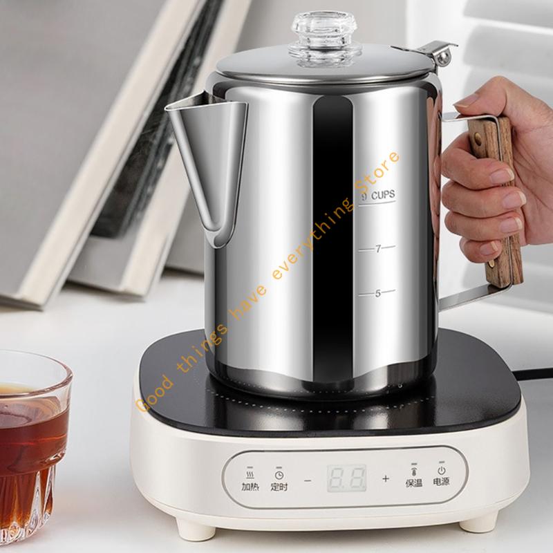 Sturdy Nonrust Steel Camping C - Camp Percolator Coffee 评论和价格