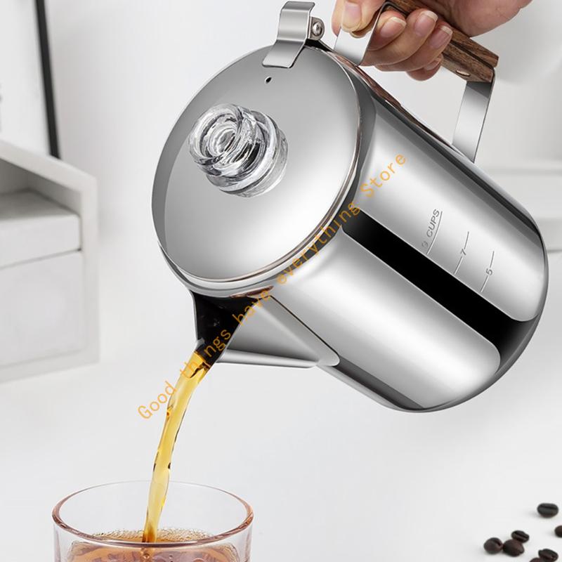 Sturdy Nonrust Steel Camping C - Camp Percolator Coffee 评论和价格