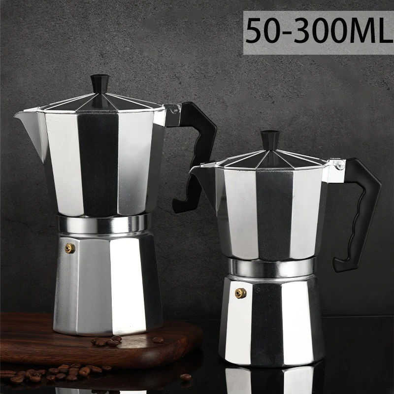 Multi-Size Aluminum Moka Pot C - Camp Percolator Coffee 评论和价格