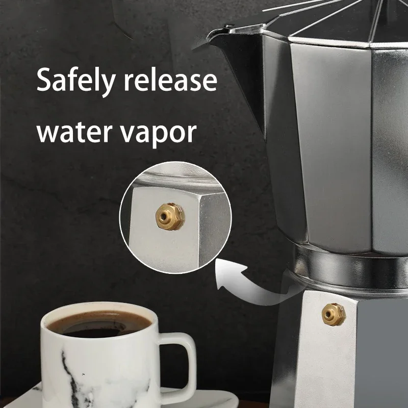 Multi-Size Aluminum Moka Pot C - Camp Percolator Coffee 评论和价格