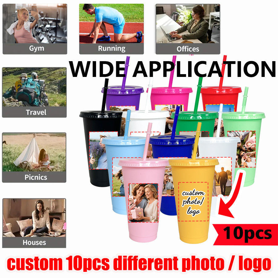 10pcs/lot Personalized Photo/t - Camp Utensil Set 评论和价格
