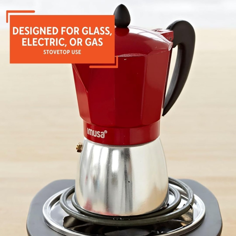 Stovetop Espresso Maker 3 Cup  - Camp Percolator Coffee 评论和价格