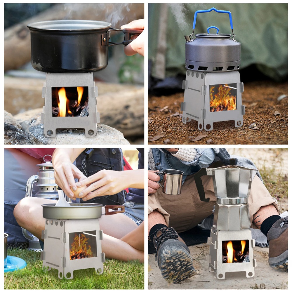 Camping Furnace Wood Stove Alc - Outdoor Camping Stove Wood 评论和价格
