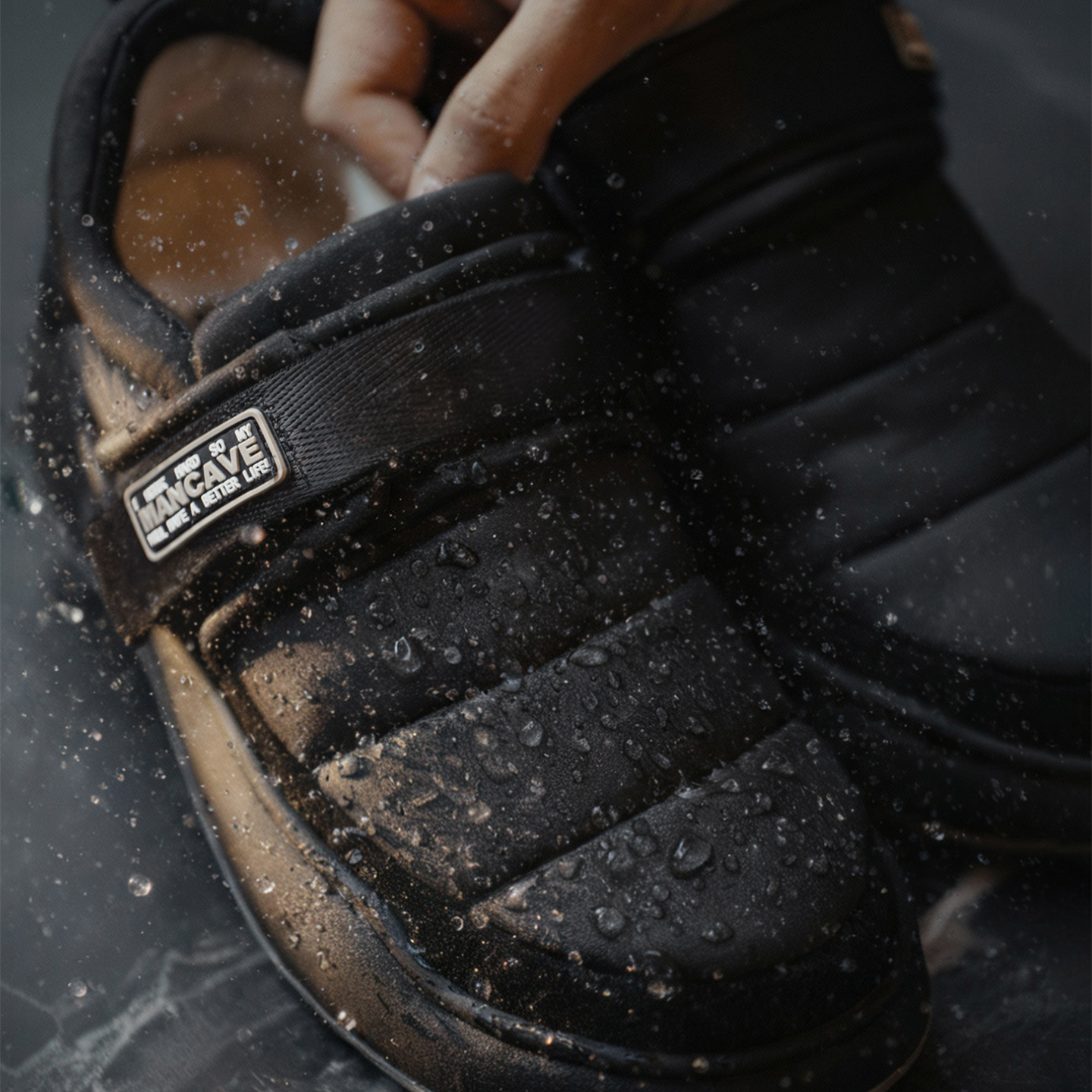Maden Men's Retro Black Waterp - Outdoor Camping In Winter 评论和价格