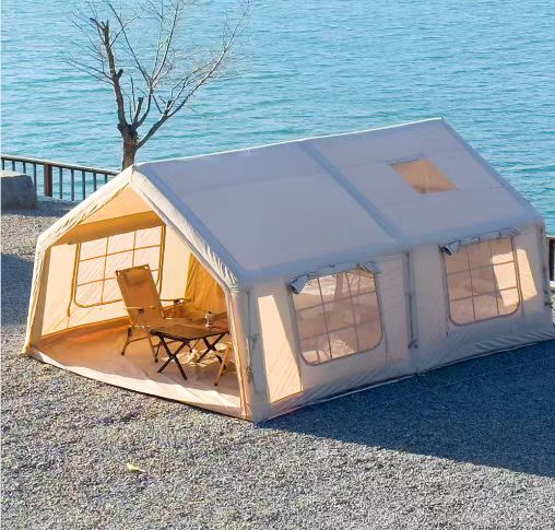 17.2  Large Luxury Waterproof  - Outdoor Camping Inflatable Tent 评论和价格