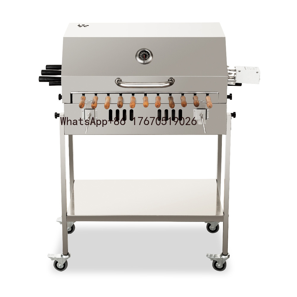 Modern Outdoor Large Charcoal  - Outdoor Camping Trolley 评论和价格
