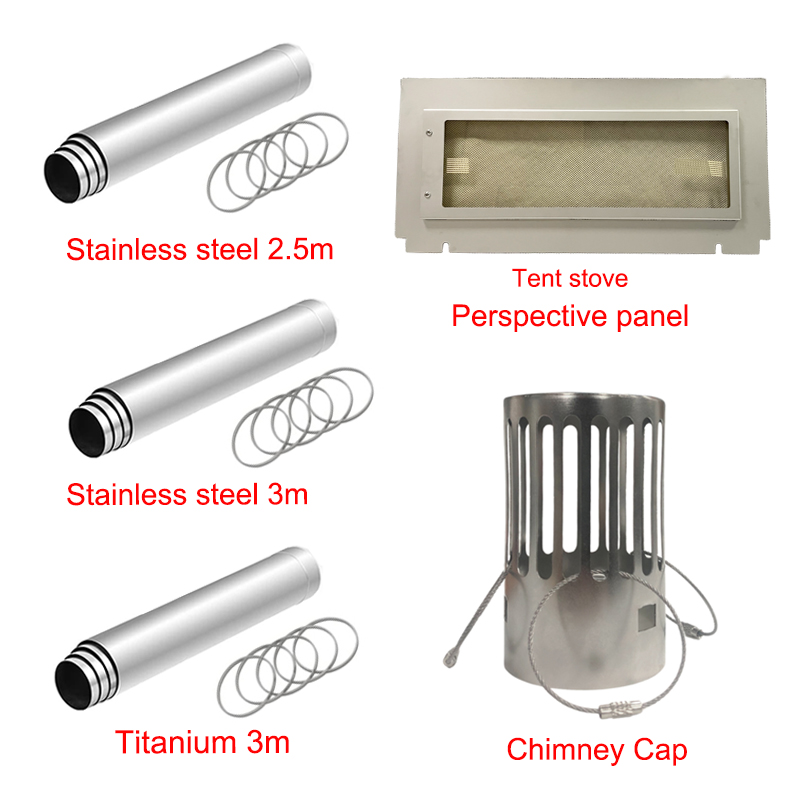 Camping Wood Stove Chimney Cap - Outdoor Camping Stove Wood 评论和价格