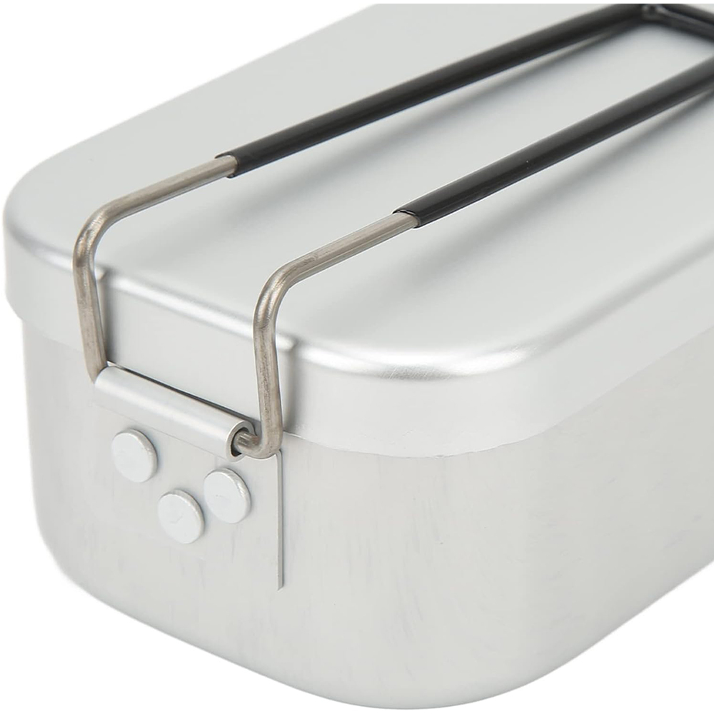 800ML Aluminum Lunch Boxes Out - Camp Utensil Set 评论和价格
