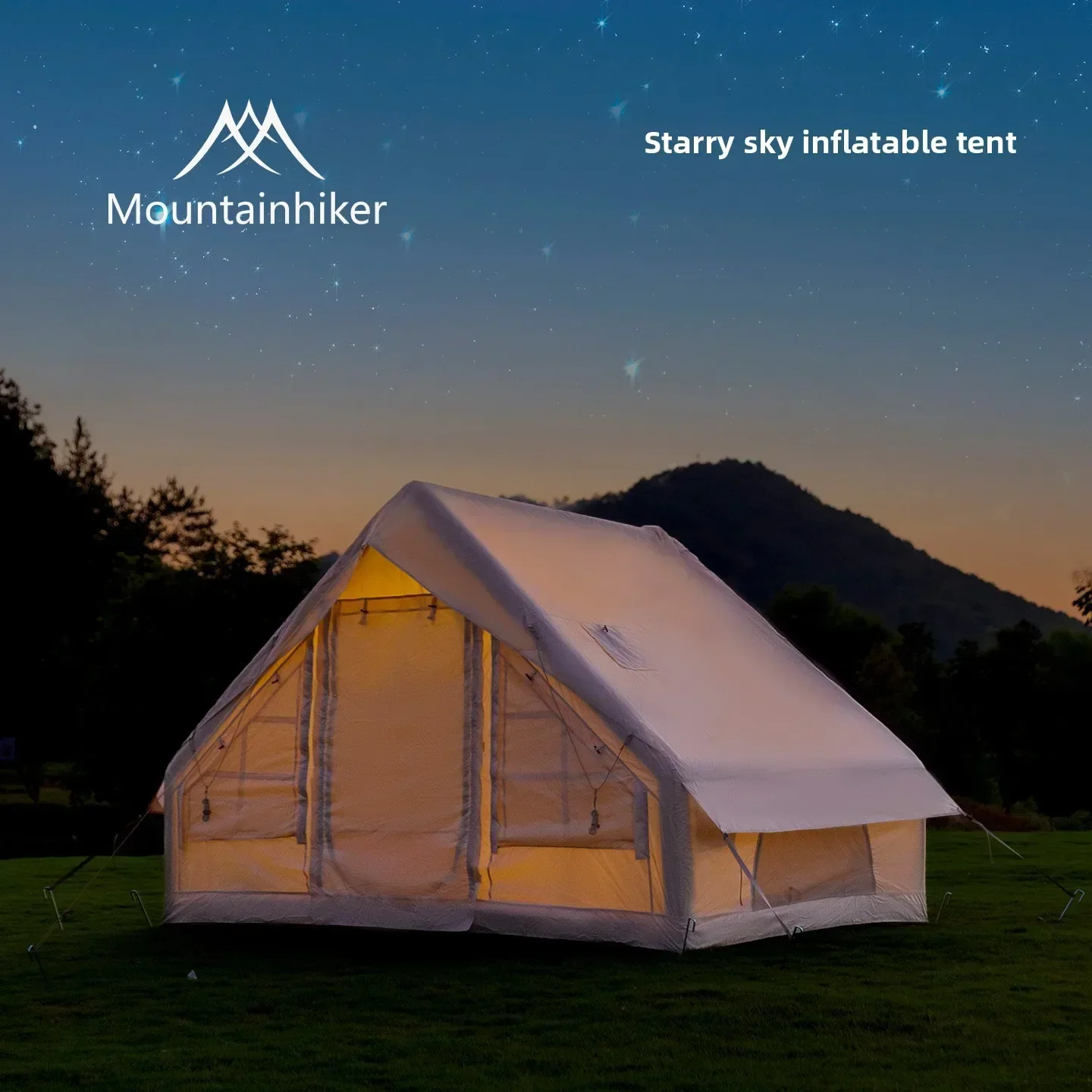 MOUNTAINHIKER Extra Large Infl - Outdoor Camping Inflatable Tent 评论和价格