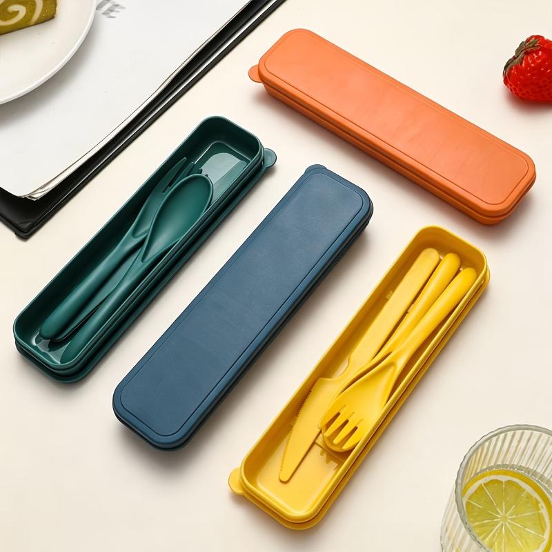 Wheat Straw Cutlery Set Knife  - Camp Utensil Set 评论和价格