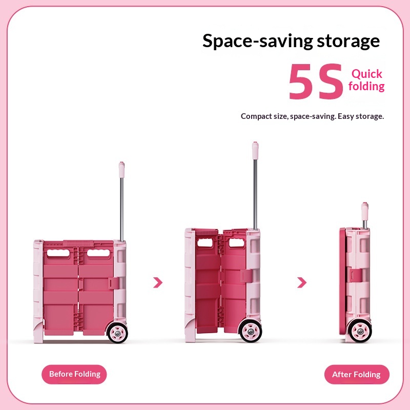 Portable Foldable Shopping Tro - Outdoor Camping Trolley 评论和价格