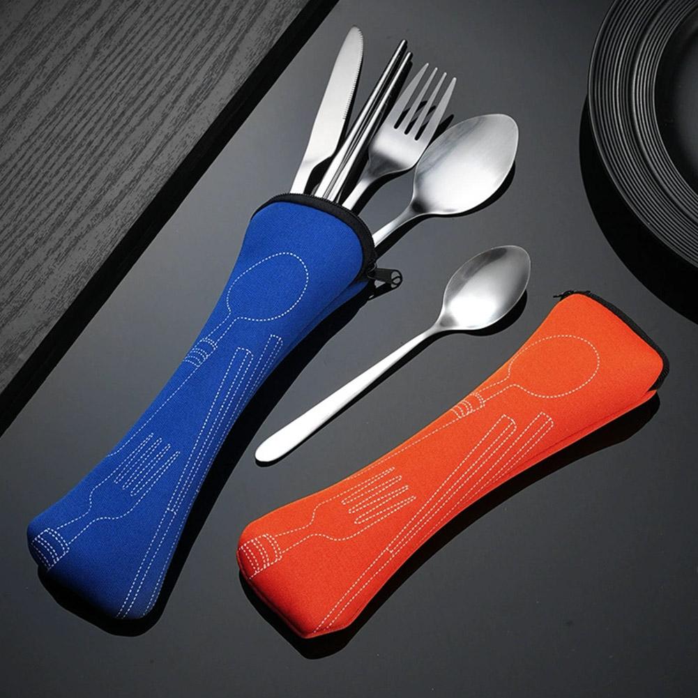 Picnic Set Tableware Washable  - Camp Utensil Set 评论和价格