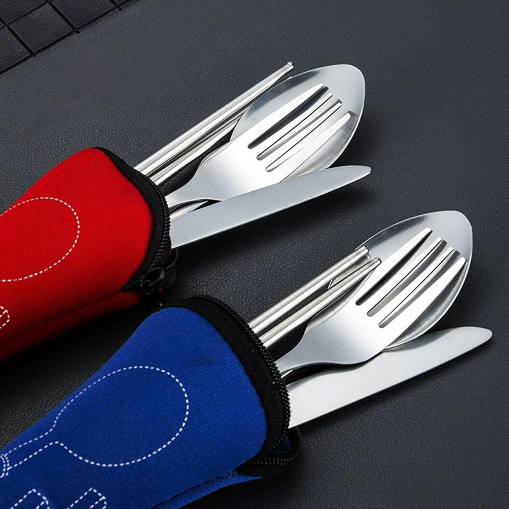Picnic Set Tableware Washable  - Camp Utensil Set 评论和价格