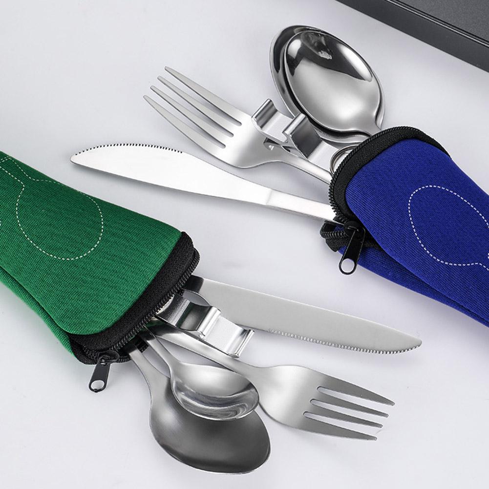 Picnic Set Tableware Washable  - Camp Utensil Set 评论和价格