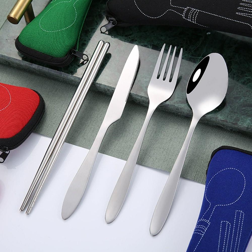 Picnic Set Tableware Washable  - Camp Utensil Set 评论和价格