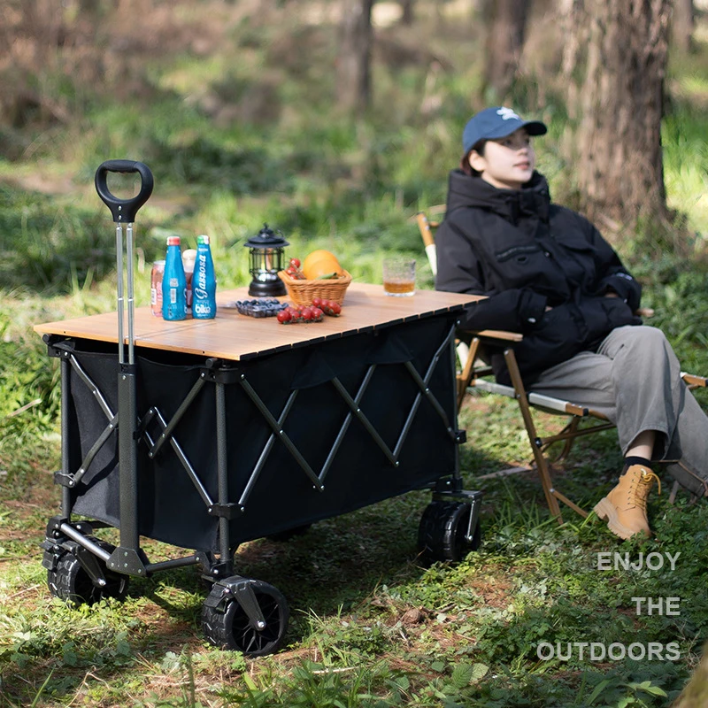 MOEYE Camping Trolley 220L Lar - Outdoor Camping Trolley 评论和价格