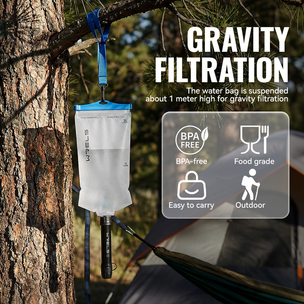 WRELS Outdoor Water Purifier P - Outdoor Camping Water Filter 评论和价格