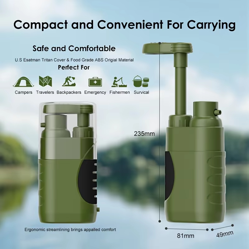 Outdoor Water Filter Direct Dr - Outdoor Camping Water Filter 评论和价格