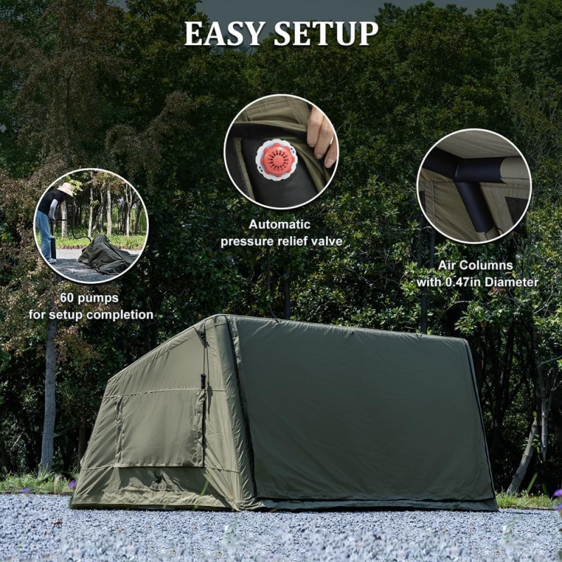 Outdoor Automatic Inflatable C - Outdoor Camping Inflatable Tent 评论和价格