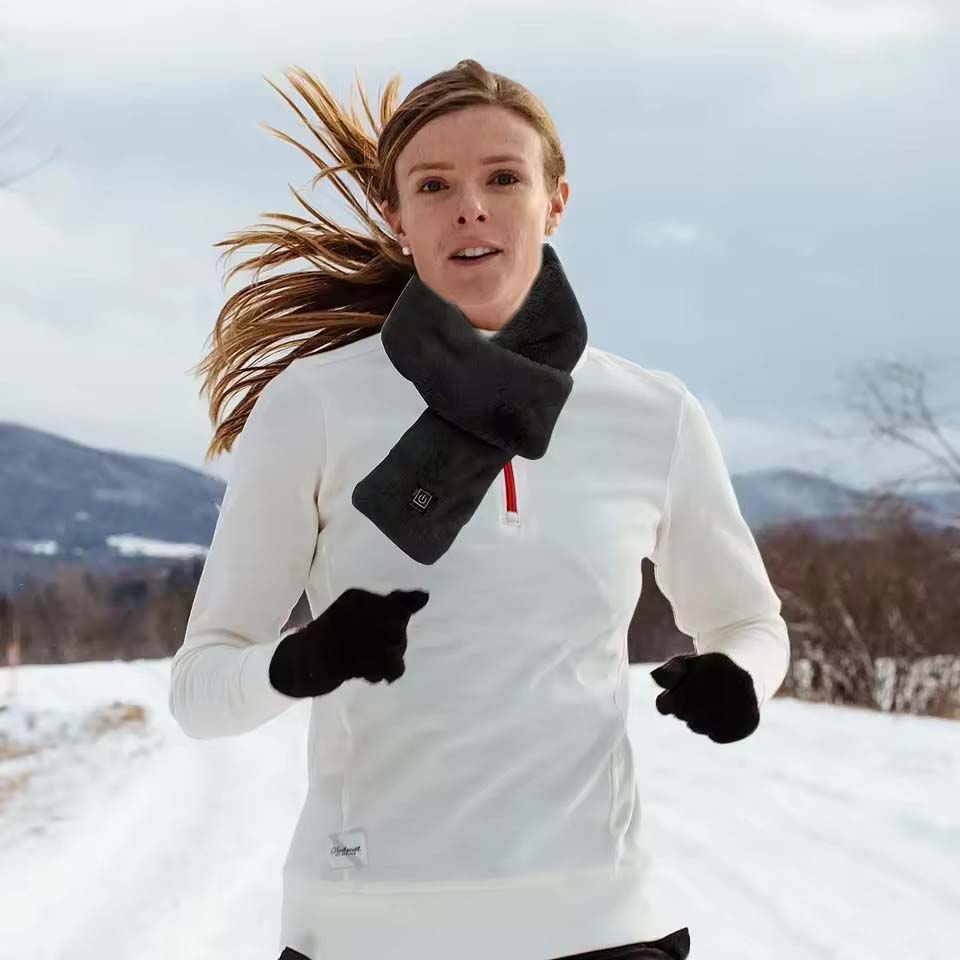 USB Women Men Heating Scarf Te - Outdoor Camping In Winter 评论和价格