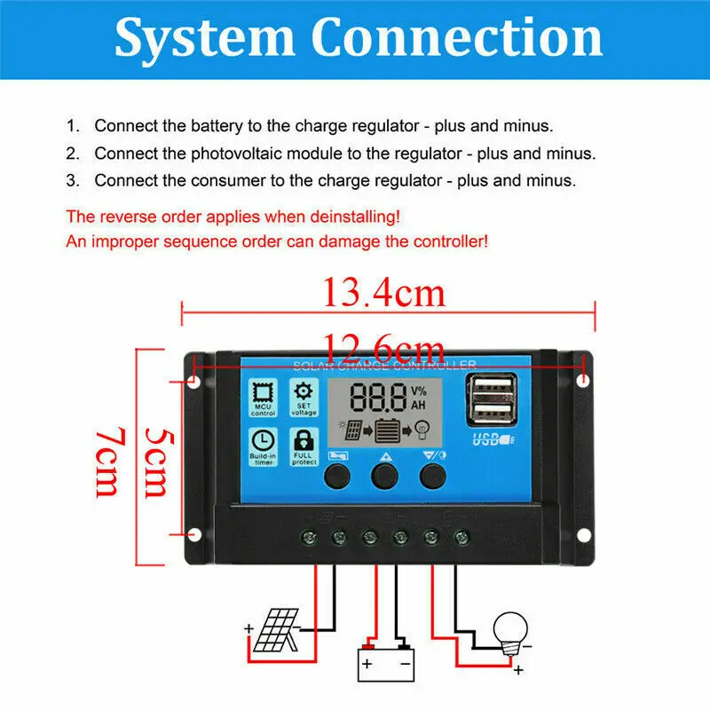50W Solar Panel Kit Mono Cryst - Outdoor Camping Van 评论和价格