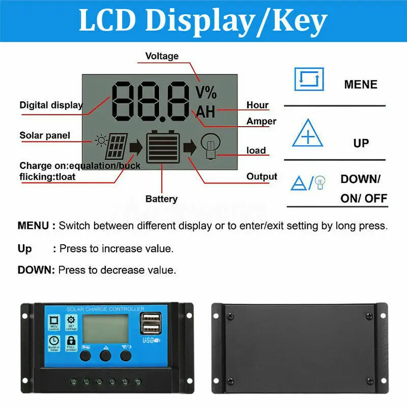 50W Solar Panel Kit Mono Cryst - Outdoor Camping Van 评论和价格